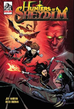 Hunters of Sheydim Issue One Cover